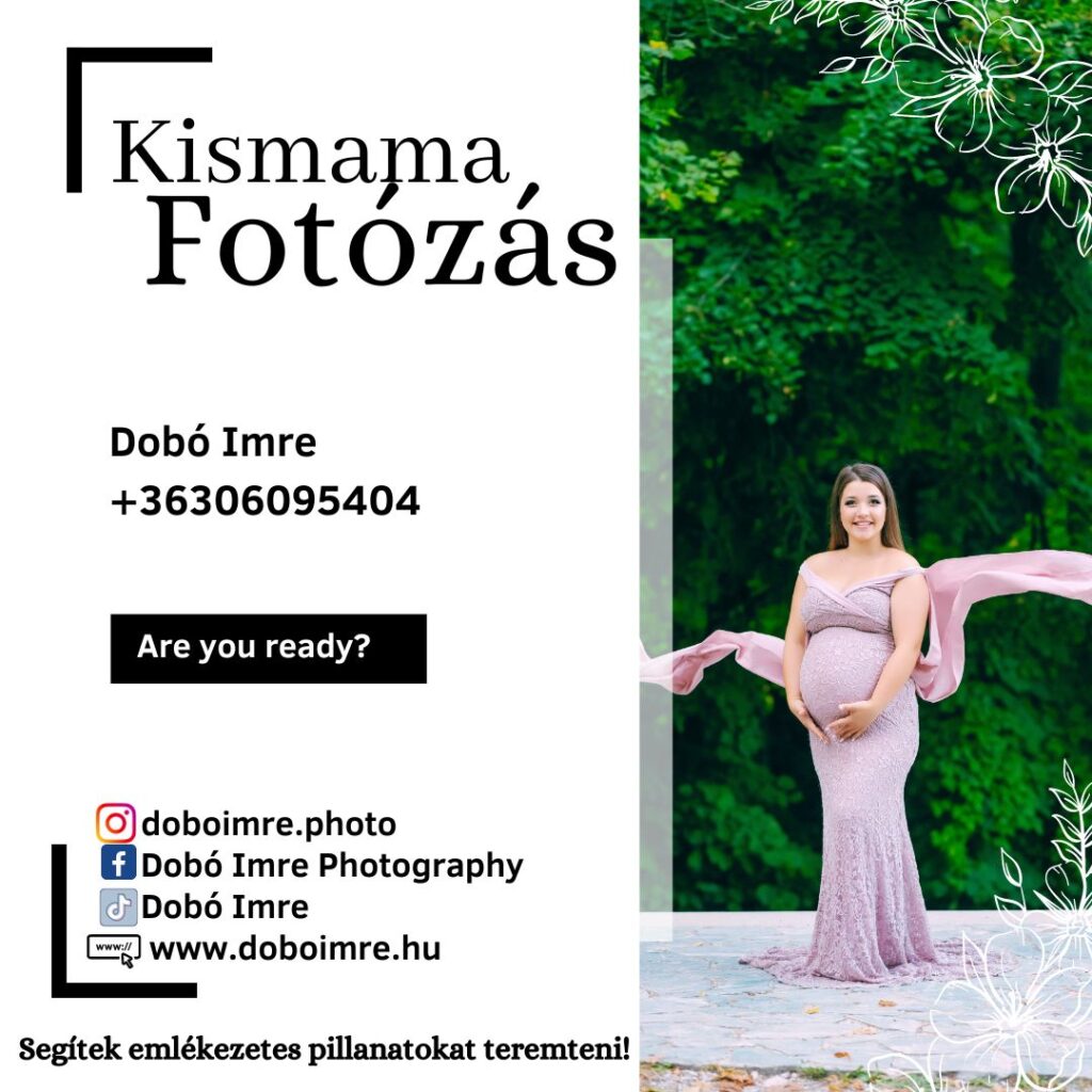 Kismama fotózás Debrecenben