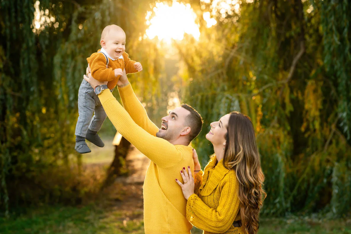 Szabadtéri családi fotózás Debrecen