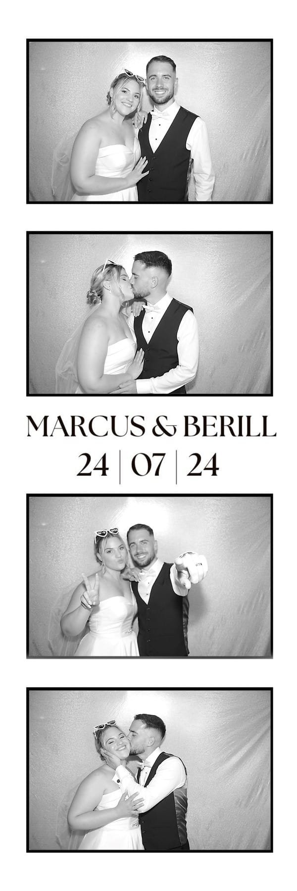 Esküvői pillanatok a fotóboxban