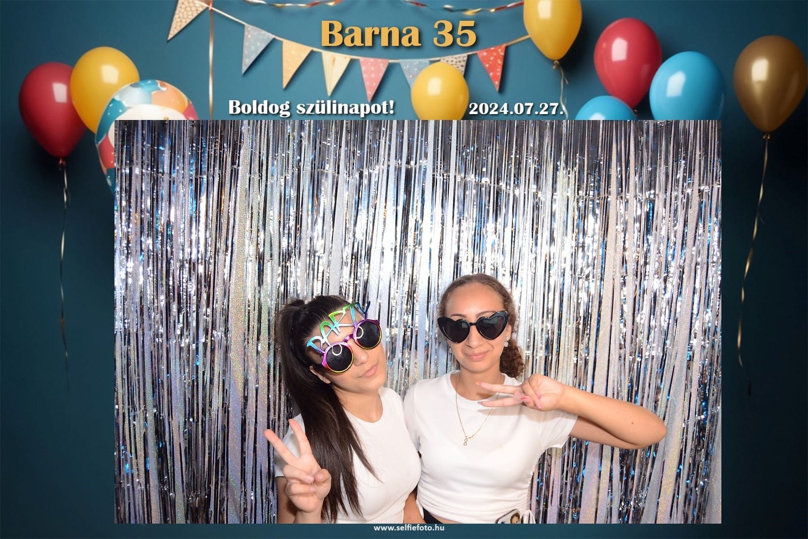 35. születésnapi fotóautomata pillanatok