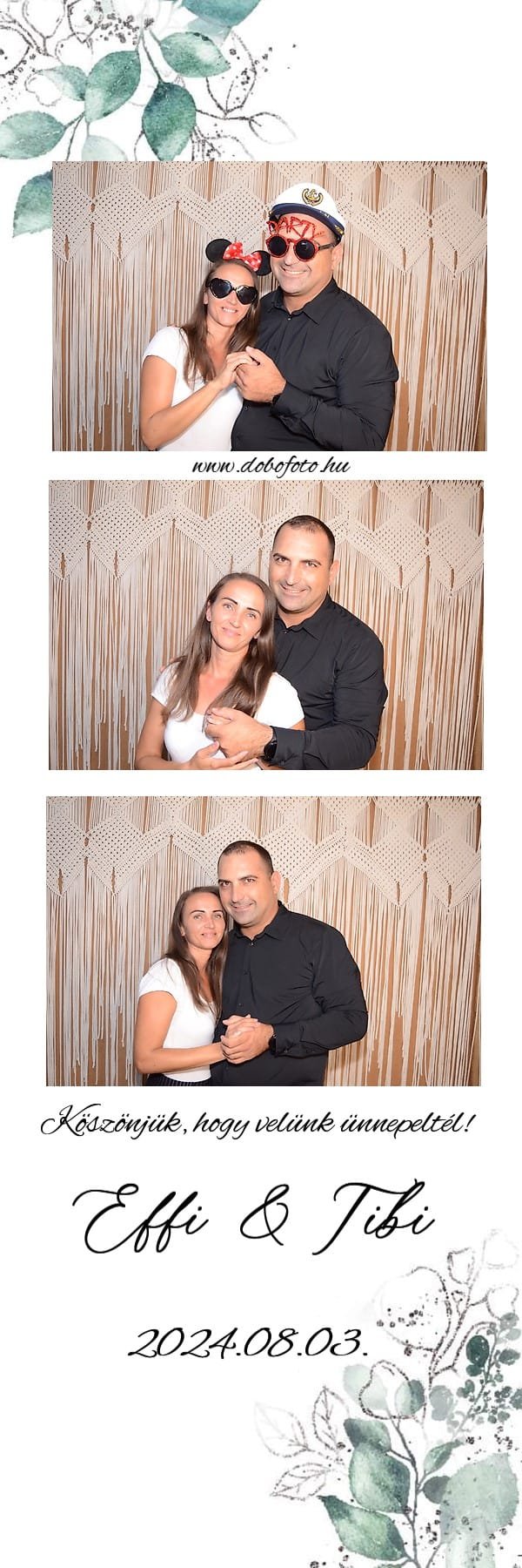 Romantikus pillanatok a fotóautomata segítségével