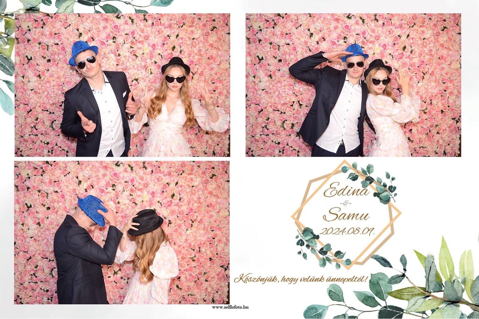 Esküvői Vendégek Kellékekkel