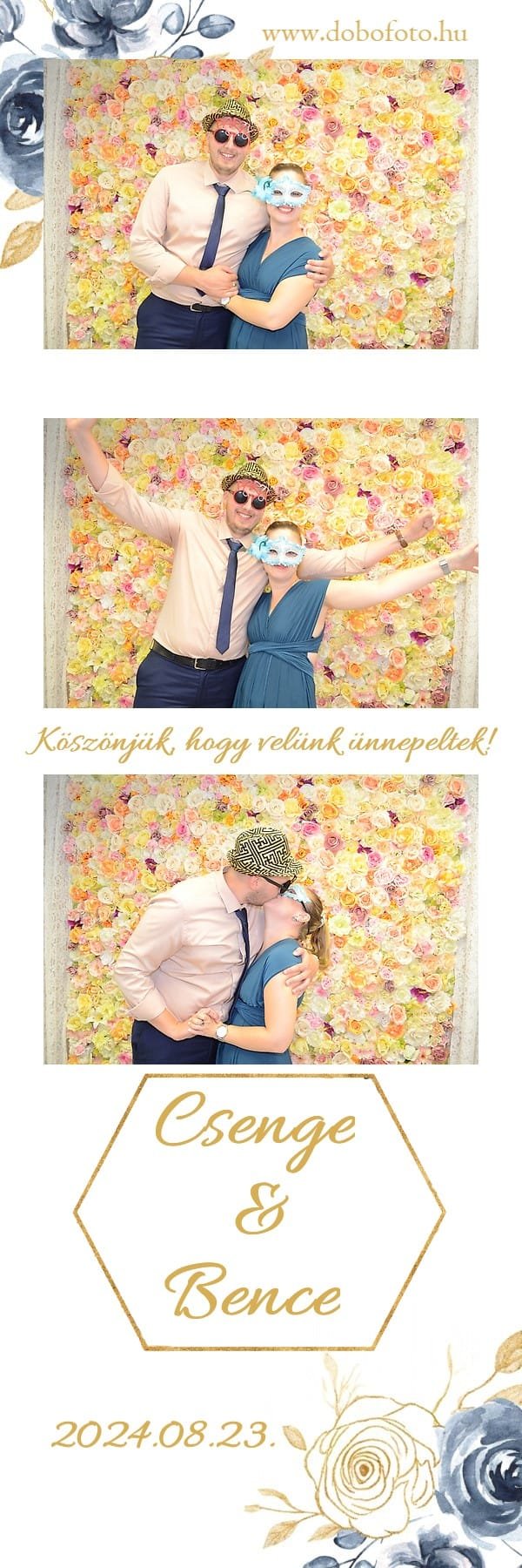 Esküvői pillanatok fotóautomata élménnyel