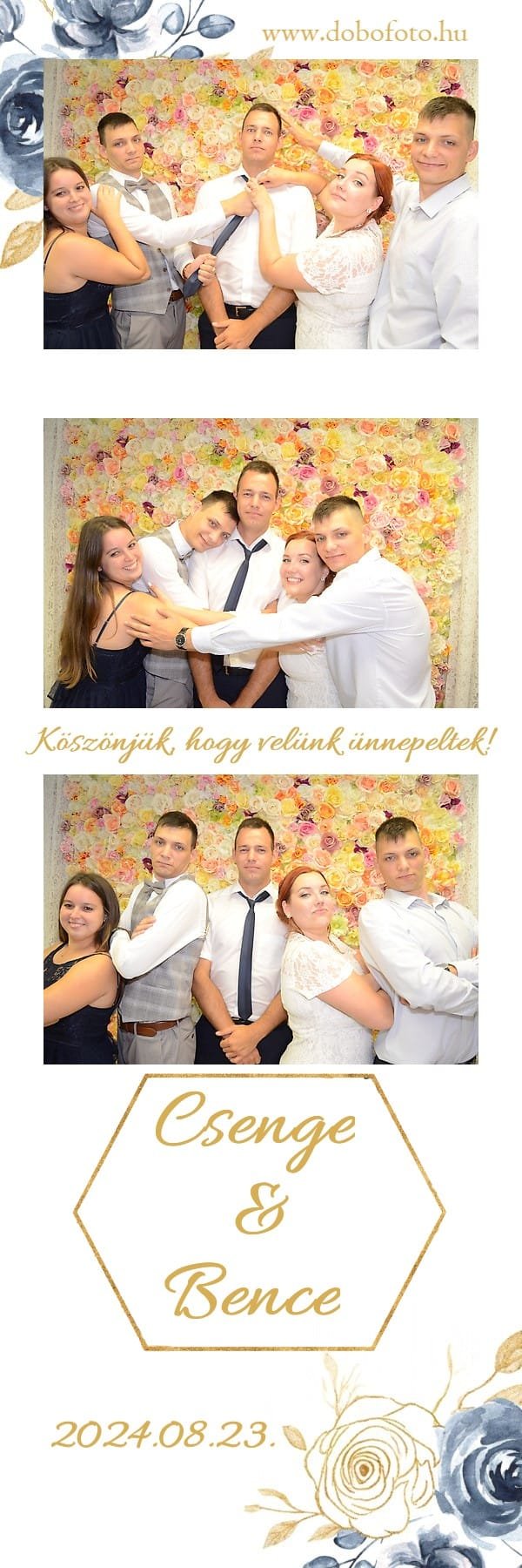Csenge & Bence Esküvői Fotóboksz – Dobó Fot
