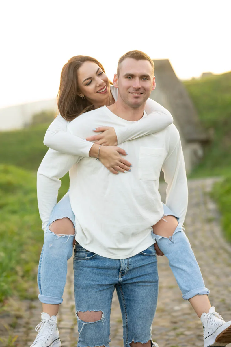 Vidám pillanat a természetben