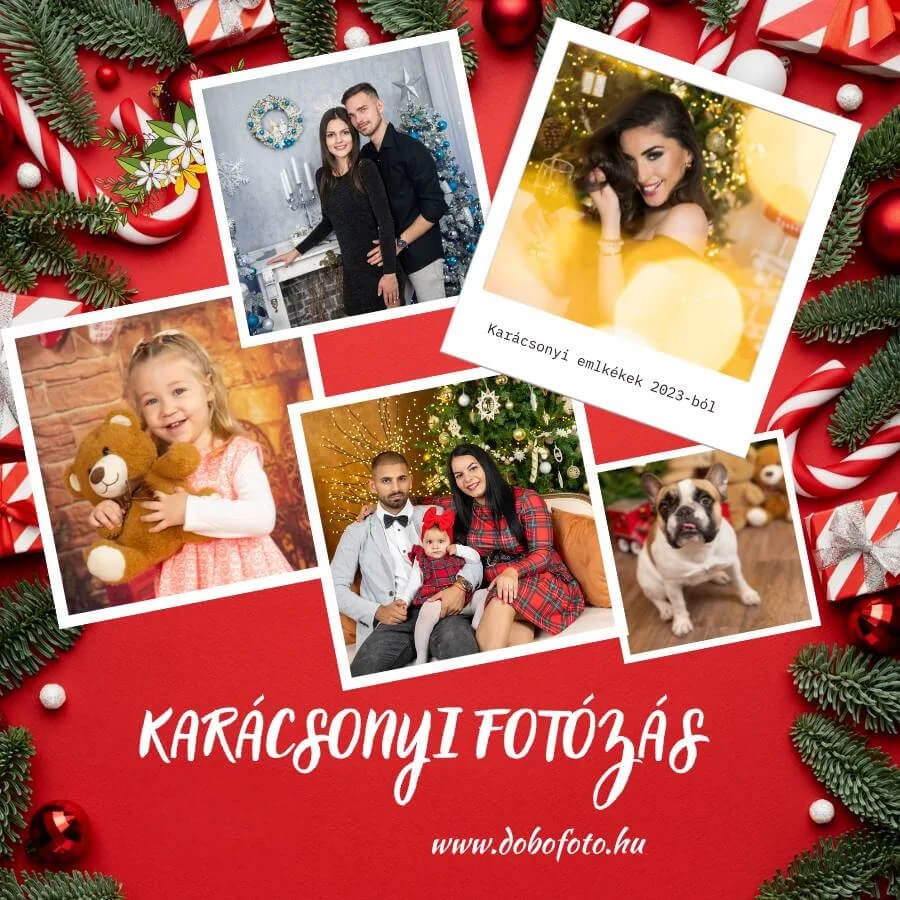Karácsonyi fotózás Debrecenben 2025-ben.
