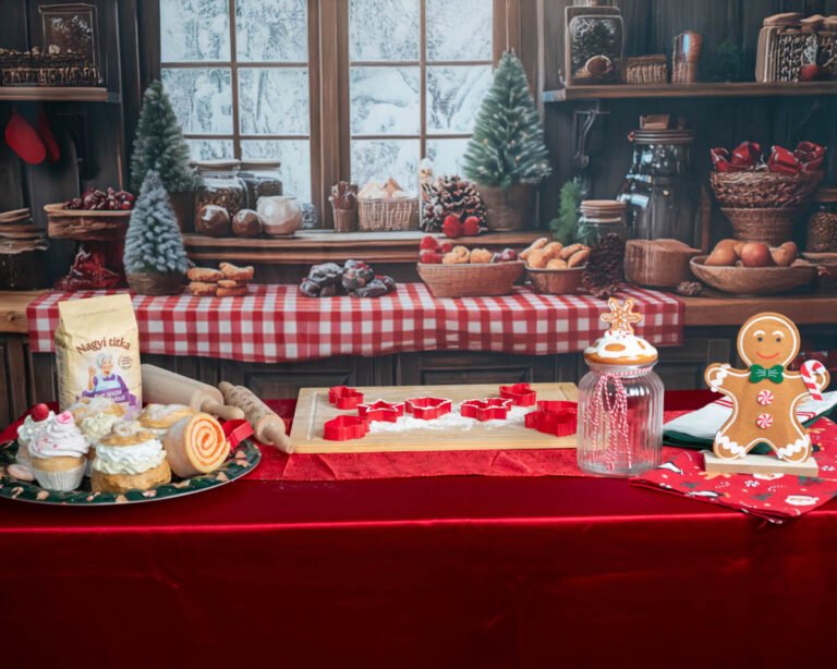 Karácsonyi konyha fotózási helyszín – Dobó Fotó Stúdió